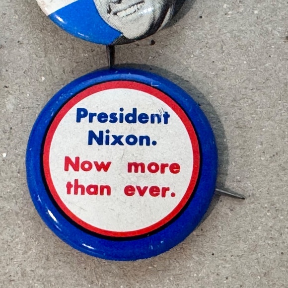 Nixon Lodge Kennedy Vintage Political Pinback Buttons - Picture 2 of 8
